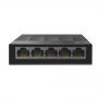 TP-LINK | 5-Port Desktop Switch | LS1005G | Unmanaged | Desktop | 1 Gbps (RJ-45) ports quantity | SFP ports quantity | PoE ports - 2